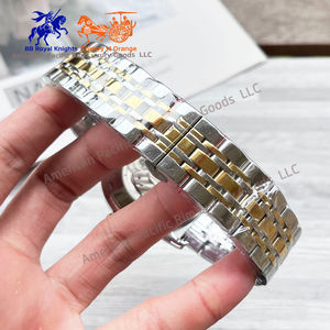 Montre mécanique de luxe pour homme Longnes, modèle original 8051, en acier inoxydable, squelette, tourbillon automatique, bracelet quartz, tendance - Product Image 5