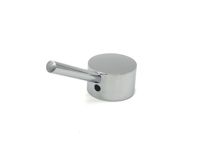 Poignée de robinet à levier unique en alliage de zinc chromé, pièce de rechange pour cartouche de 35 mm, mitigeur de lavabo, évier de cuisine