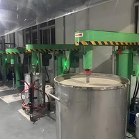 Machine de mélange de couleurs de peinture à petite et moyenne échelle