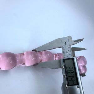 透明な大きな巨大な大きなガラスディルドセックスガラスペニスクリスタルアナルバットプラグビーズ女性のための大人のおもちゃ - Product Image 5