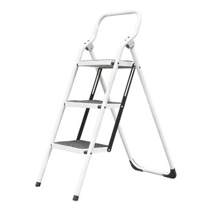 Échelle pliante en acier à 3 marches, portable, avec main courante, pour usage domestique, échelle de sécurité intérieure, vente en gros, OEM disponible - Product Image 2