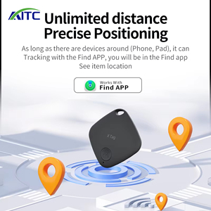 Traceur GPS intelligent <span class=keywords><strong>Google</strong></span> Find My Smart Tag BLE 5.0 étanche IP67 avec <span class=keywords><strong>historique</strong></span> de suivi pour véhicules, portefeuilles, sacs, porte-clés de voiture, contrôle via application iOS - Product Image 3