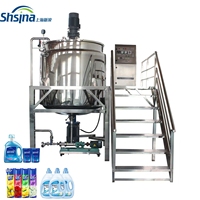 Cuve de mélange à double enveloppe de qualité alimentaire, cuve de agitation sanitaire pour confiture, purée et fermentation