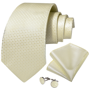 Cravates en jacquard à rayures paisley décontractées de luxe, anneau en <span class=keywords><strong>argent</strong></span>, cadeau pour mari, marié, accessoires de fête de mariage, <span class=keywords><strong>cravate</strong></span> de 8 cm, mouchoir - Product Image 4