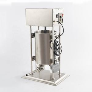 Machine à farcir les saucisses électrique 12L, entièrement en acier inoxydable, idéale pour les services de traiteur et la <span class=keywords><strong>boucherie</strong></span> gastronomique - Product Image 3