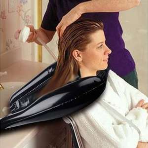 Bac de lavage de cheveux <span class=keywords><strong>gonflable</strong></span> portable pour personnes âgées, femmes enceintes, soins à domicile, lit, salon, <span class=keywords><strong>spa</strong></span> – Facile à utiliser et confortable - Product Image 2