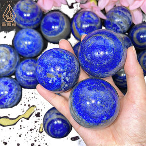 Venta al por Mayor de Esferas de Cristal Pulido con Tema de Amor Feng Shui, Cuentas de Piedras Preciosas de Lapislázuli, Aventurina y Obsidiana Roja para Decoración del Hogar - Product Image 3