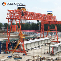 Grue à portique personnalisable pour usage extérieur, 50 tonnes, 100 tonnes, 120 tonnes, avec palan électrique pour la construction et les cours d'industrie
