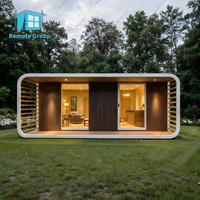 Precios de China Envío de lujo 20ft manzana Cabina Contenedor Casa prefabricada Dormitorio prefabricado para la venta