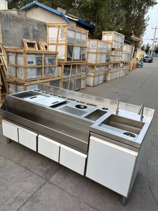 プロフェッショナル ステンレススチール製 ホテル・業務用 モダンカクテルバーステーション デザイン設計 - Product Image 5