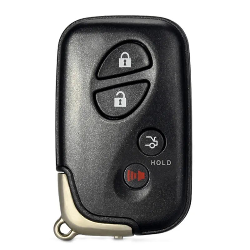 Cho Lexus vỏ chìa khóa 3 + 1 nút 3 + 1 nút trống chính toy48