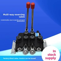 Vanne de commande hydraulique Hongpeng ZS1-L10E/L20E, vanne directionnelle manuelle multi-positions à deux voies