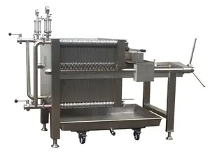 Top brand Dazhang Stainless steel filter press multi layer filter press for edible oil processing