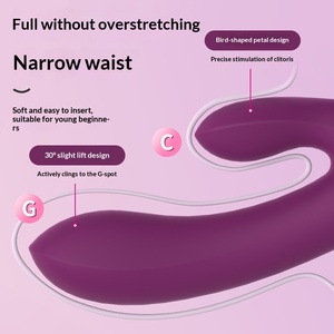 Оптовая продажа: Новый вибратор-кролик из жидкого силикона с двойной головкой для стимуляции точки G, мастурбатор для женщин, секс-игрушка для взрослых - Product Image 4