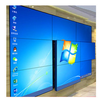 Usenda 46 55 Inch 4K Display 2X2 3X3 Gratis Gecombineerde Tv Muur 1.8Mm 3.5mm 0Mm Naadloze Led Backlight Lcd Video Muur Met Gehard G