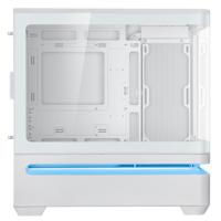 Boîtier PC Gaming Prime AP202 M-ATX, Tour Moyenne avec Vue en Verre Courbé, Compatible Cartes Mères M-ATX ITX