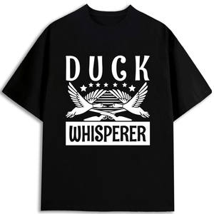 Camiseta de Caza Duck Whisperer, 100% Algodón, Unisex, Cuello Redondo, Diseño Estampado en la Parte Delantera, Hecho en EE. UU. - Product Image 1