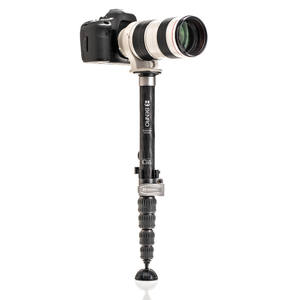 Monopode Selfie Stick en Fiber de <span class=keywords><strong>carbone</strong></span>, trépieds étanches en Fiber de <span class=keywords><strong>carbone</strong></span> pour appareils photo, monopode panoramique à 360 degrés - Product Image 3