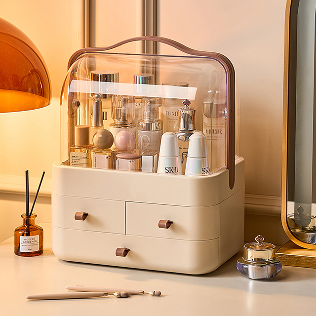 Easy Visibility Makeup Organizer Countertop Cosmetic