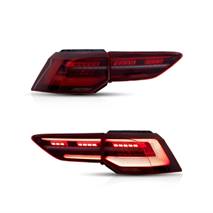 Aggiornamento per VW <span class=keywords><strong>Volkswagen</strong></span> <span class=keywords><strong>Golf</strong></span> <span class=keywords><strong>8</strong></span> MK8 GTI 2020-2024 luci posteriori a LED gruppo indicatore di direzione dinamico sequenziale in esecuzione - Product Image 3