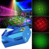 Projecteur Laser Mini en Gros avec Télécommande et Activation Sonore, Lampe DJ sur Trépied pour Fêtes, Bars et Décoration d'Événements