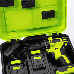 Perceuse sans fil 48V à moteur brushless, vitesse variable, batterie, couple max. 75 N.m, usage industriel et DIY, support OEM personnalisé, acier - Product Image 5