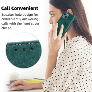 Étui de téléphone en cuir, étuis de luxe pour téléphones portables 15 14 <span class=keywords><strong>13</strong></span> 12 11 <span class=keywords><strong>Pro</strong></span> Max, antichoc, portefeuille long pliable, pour Samsung S24 - Product Image 4
