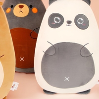 Coussins en peluche de la série Mira, adorables chats et lapins, poupées à câliner pour l'heure du coucher, jouets cochon pour enfants, rembourrés en coton PP, 45cm/60cm