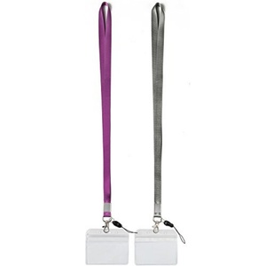 Cordón Personalizado al por Mayor con Porta Identificación, Hebilla de Seguridad Desmontable y Ranura Vertical para Tarjeta de Identificación de Estudiantes - Product Image 4