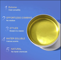 Peluquería producto fábrica OEM 120g alta retención crema para peinar el cabello para los hombres