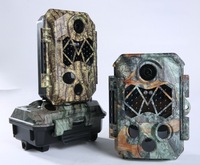 Caméra de chasse Ultra HD 5M COMS 32MP 4K 120 degrés 45 pièces Vision nocturne sans flash Déclenchement ultra-rapide 0,2 seconde IP66 pour la chasse à la faune