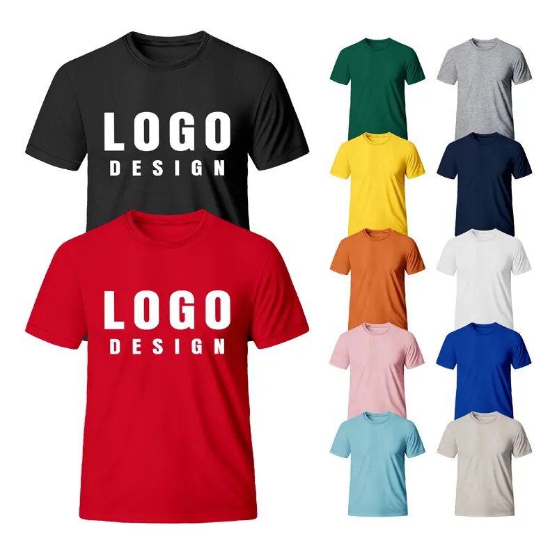 Custom Plain Cotton Blank T-Shirt Bulk For Printing  Custom Printed Plain Blank Tshirt Custom Printed Blank Plain T Shirt Unisex