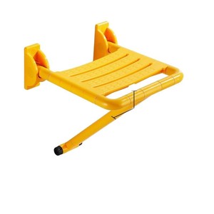 Équipement de sécurité pour salle de bain, chaise de douche avec barres d'appui et rail de toilette pour personnes âgées, capacité de 150 kg, antidérapant, en plastique et acier inoxydable - Product Image 5