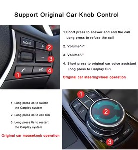 Hệ Thống Linux Âm Thanh Đa Phương Tiện Hiển Thị Cho BMW F30 F34 F10 F11 F20 F22 F25 F15 Carplay Giao Diện Màn Hình - Product Image 3