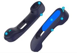 ALE-160 WB Auricular <span class=keywords><strong>inalámbrico</strong></span> profesional DECT 6,0 Receptor de <span class=keywords><strong>teléfono</strong></span> <span class=keywords><strong>inalámbrico</strong></span>, largo alcance 300m con cancelación de ruido, - Product Image 5