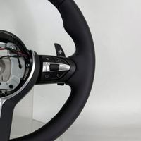 Volant en cuir de style rond classique pour BMW F10 M3 M5 F30 X5 F15 E91 F11 E70 F20 M4 F82 F01 X1 E84 F31 X6 E71 E90