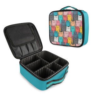 Bolsa de Cosméticos de Viaje con Cierre, Impermeable, de Gran Capacidad, con Estampado de Dibujos Animados, Linda, Resistente - Product Image 6