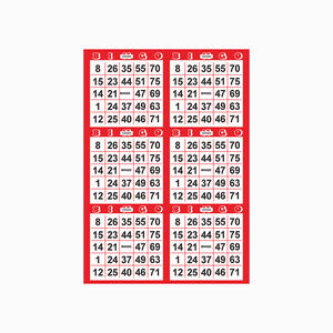 American Hot <span class=keywords><strong>BINGO</strong></span> Recyclable Élevez votre jeu avec des conceptions personnalisées et des matériaux durables Cartes de <span class=keywords><strong>BINGO</strong></span> uniques - Product Image 1