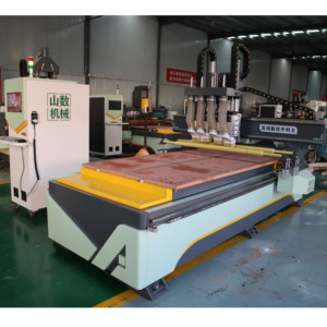 CE chứng nhận đa trục chính <span class=keywords><strong>CNC</strong></span> gỗ <span class=keywords><strong>Router</strong></span> tự động chuyển đổi trục chính cho tủ đồ nội thất làm giá cả cạnh tranh - Product Image 2