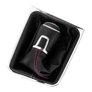 Accesorios de Coche Manuales de Alta Calidad, Pieza de Repuesto Interior de 5/6 Velocidades, Pomo de Palanca de Cambios para VW <span class=keywords><strong>Golf</strong></span> <span class=keywords><strong>7</strong></span> MK7, Cubierta de Polvo para Palanca - Product Image 5