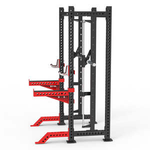 Attrezzatura per Allenamento Braccia, Stazione Multifunzione Commerciale per <span class=keywords><strong>Fitness</strong></span>, Trainer Funzionale, Rack Smith a Gravità <span class=keywords><strong>Zero</strong></span> per Squat - Product Image 6