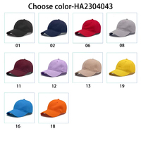 Gorra de Béisbol para Hombre con Logo Bordado Personalizado, Gorras Deportivas de Corona Suave de Algodón Liso sin Estructura de Alta Calidad para Golf al por Mayor