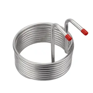 Home Brewing Immersion Chiller 12.7mm Stainless Steel Cooling Coil Tube Heat Exchanger, Food Grade Wort Chiller Rapid Beer Cool