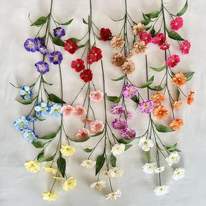 Nouvelle arrivée, <span class=keywords><strong>fleur</strong></span> d'<span class=keywords><strong>iris</strong></span> de la jungle pour la décoration de la maison, nouvelle conception de <span class=keywords><strong>fleur</strong></span> artificielle - Product Image 5