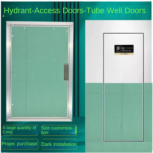 Pannello di Accesso a Soffitto con Chiusura <span class=keywords><strong>in</strong></span> Alluminio e <span class=keywords><strong>Cartongesso</strong></span>, Impermeabile e Resistente all'Umidità per Uso Ospedaliero e Residenziale - Product Image 2