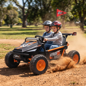 Kart de Derrape para Niños 4853 con Motor Silencioso de 36V, Suspensión en las 4 Ruedas, Música MP3 con un Solo Botón, Control Remoto, Luces LED y Correa de Seguridad - Product Image 3