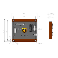 Carte mère de marquage laser BJJCZ orange doré universel original pour machine de marquage laser avec axe rotatif