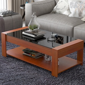 Living Room Furniture Set Tv Stand Cabinets Coffee <strong>Tables</strong> <strong>White</strong> Modern High Gloss Led Coffee <strong>Table</strong> <strong>End</strong> <strong>Table</strong> - Product Image 4