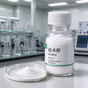 Hinokitiol al 98% CAS499-44-5, Precio de Fábrica al por Mayor, Polvo Cristalino de Hinokitiol - Product Image 3