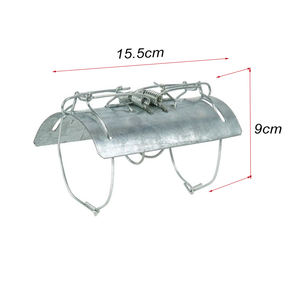 Piège à souris et à rats en acier galvanisé robuste, haute sensibilité, réutilisable, pour l'extérieur, vente en gros - Product Image 3